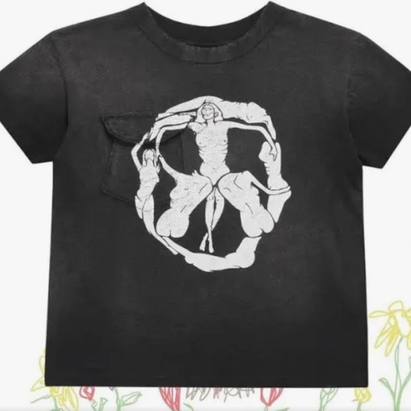 YET 001 yuremane baby tee iongaf yuremane size 1 - Picture 2 of 5